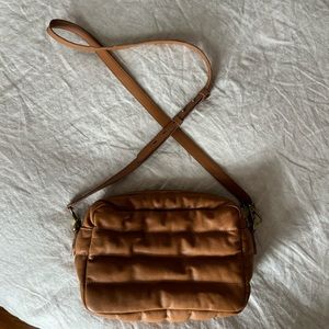 Madewell leather medium size Crossbody bag.